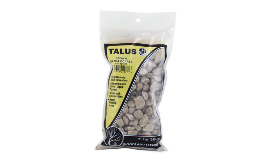 C1277 Woodland Scenics Talus Extra Course Brown