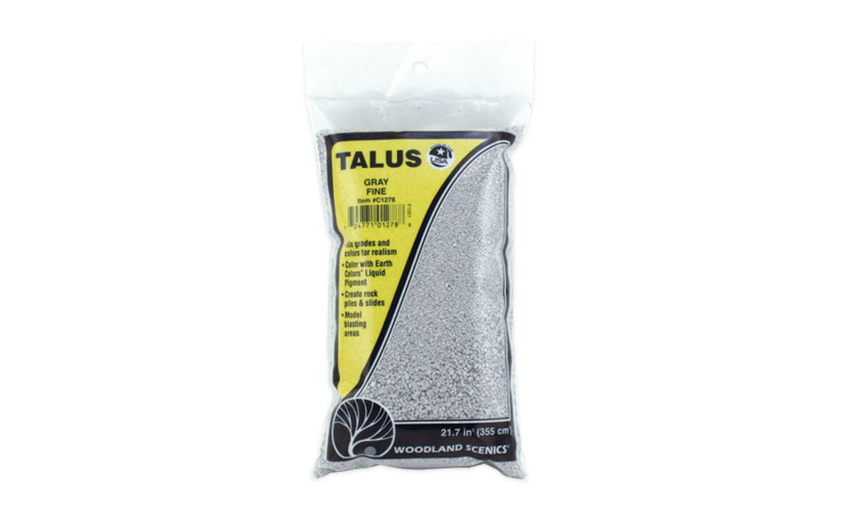 C1278 Woodland Scenics Talus Fine Grey