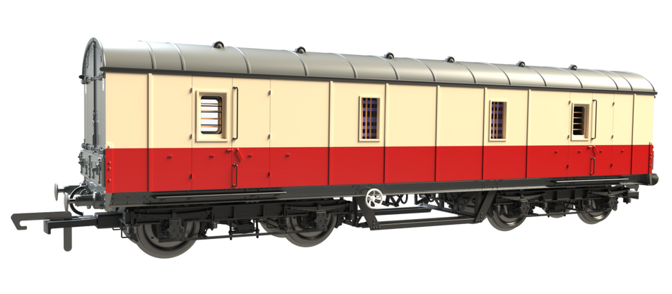 C2027 Clark Railworks LMS 42ft GUV number 37909 - BR Blood & Cus