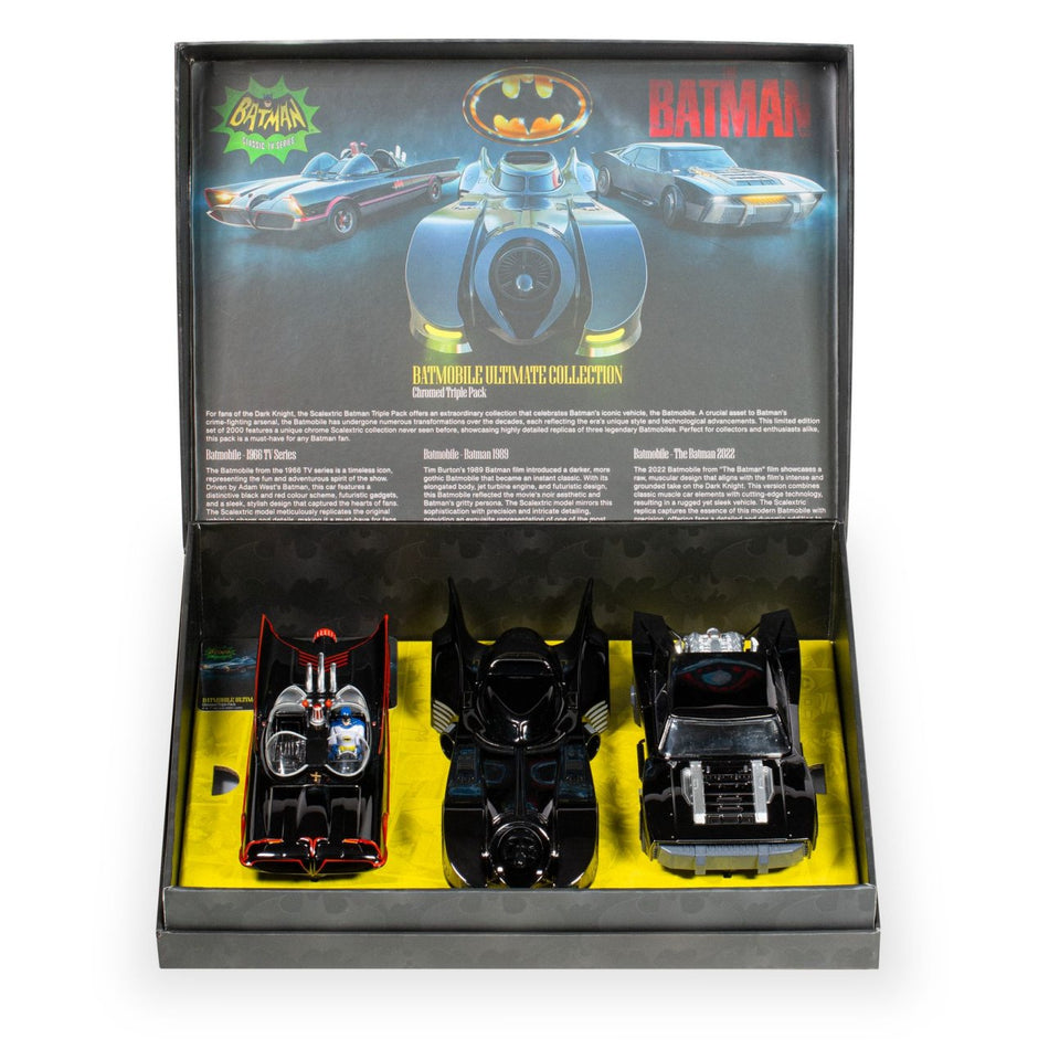 C4575A Scalextric Batmobile Ultimate Collection Triple Pack