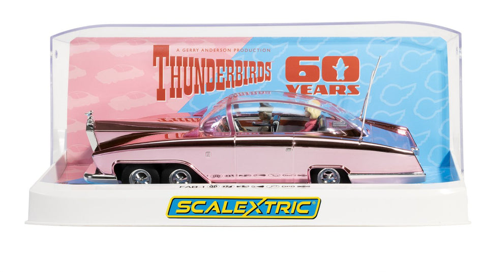 C4579A Scalextric Thunderbirds FAB-1 60th Anniversary Pink