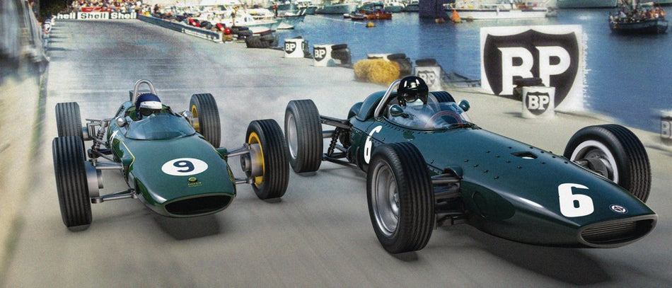 C4580A Scalextric 1963 Monaco Carlo Grand Prix Twin Pack