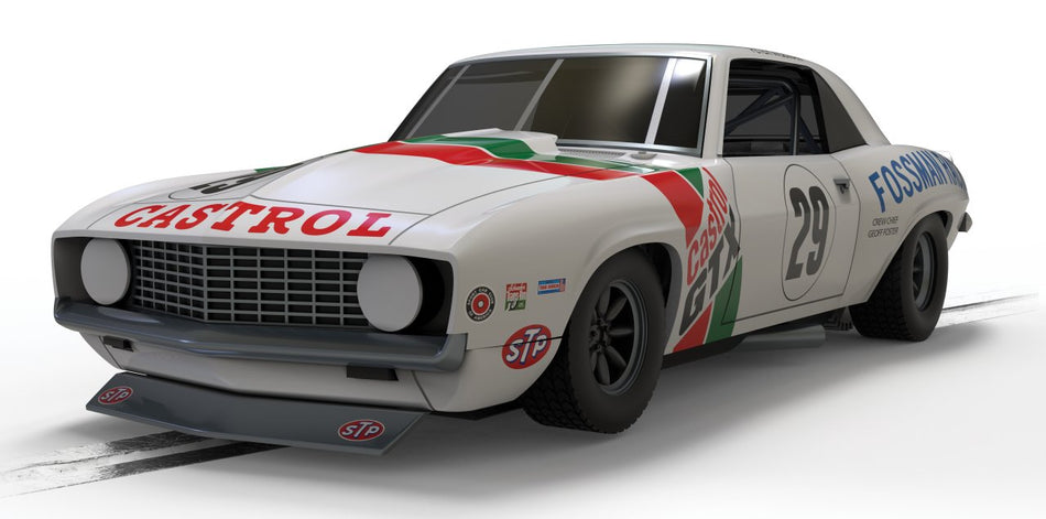 C4643 Scalextric Chevrolet Camaro - Castrol Racing Trans Am 1971
