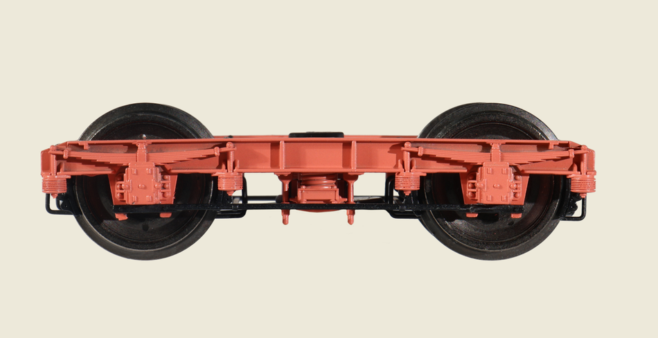 C6041 Clark Railworks LMS 9ft Welded Bogies - Pack of 2