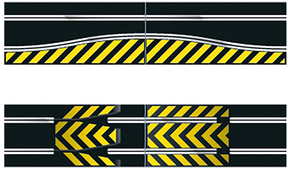 C8194 Scalextric Jump and Side Swipe Track Accessory Pack