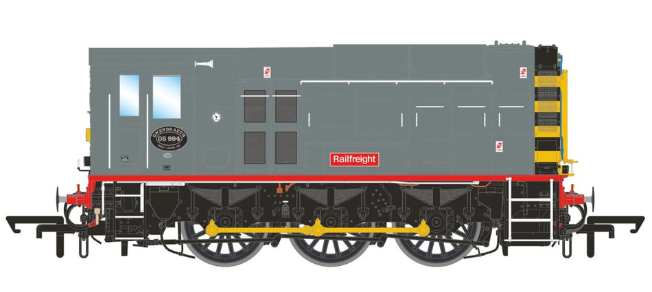 ACC3198 Accurascale BR Class 08/9 - BR Railfreight Grey - 08994