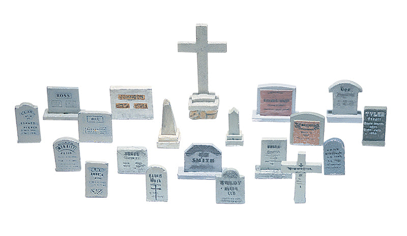 D201 Woodland Scenics Tombstones
