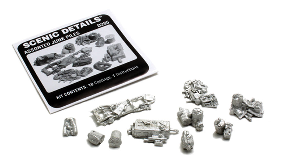 D205 Woodland Scenics Assorted Junk Piles