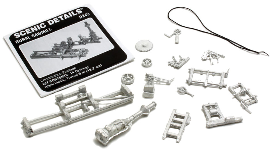 D243 Woodland Scenics Rural Sawmills kit