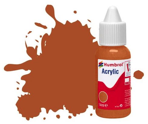 DB0009 Humbrol 14mls Acrylic No 9 Tan - Gloss - Acrylic 14ml