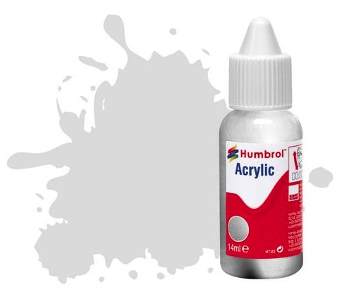 DB0011 Humbrol 14mls Acrylic No 11 Silver - Metallic