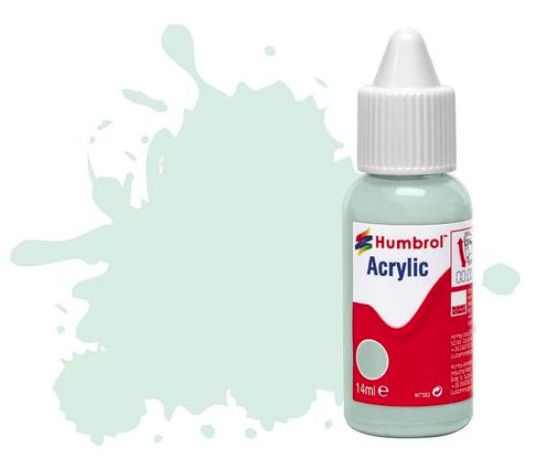 DB0023 Humbrol 14mls Acrylic No 23 Duck Egg Blue Matt