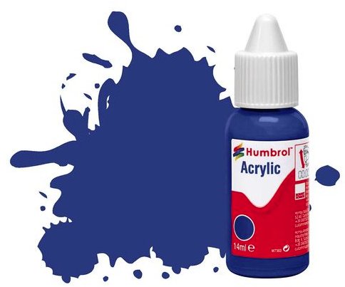 DB0025 Humbrol 14mls Acrylic No 25 Blue - Matt