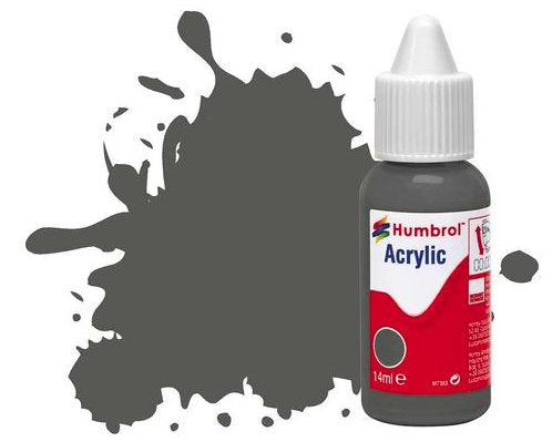 DB0027 Humbrol 14mls Acrylic No 27 Sea Grey - Matt