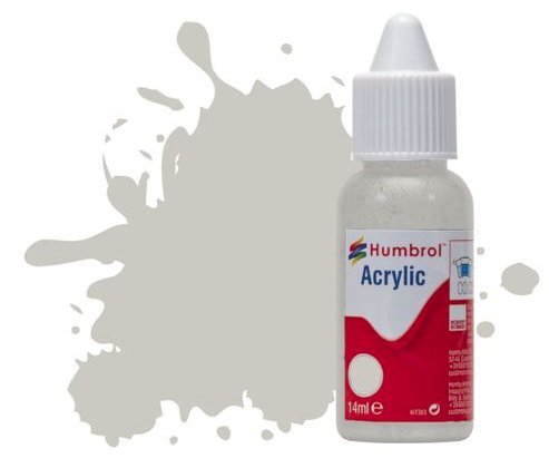 DB0028 Humbrol 14mls Acrylic No 28 Camouflage Grey  Matt