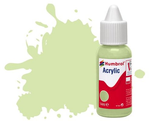 DB0036 Humbrol 14mls Acrylic No 36 Pastel Green Matt
