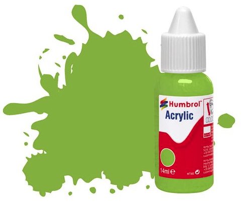 DB0038 Humbrol 14mls Acrylic No 38 Lime Gloss