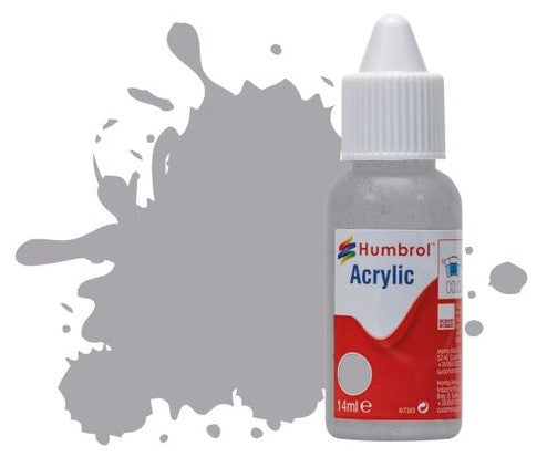 DB0040 Humbrol 14mls Acrylic No 40 Pale Grey Gloss
