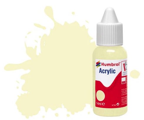 DB0041 Humbrol 14mls Acrylic No 41 Ivory - Gloss