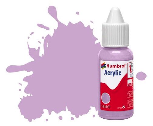 DB0042 Humbrol 14mls Acrylic No 42 Pastel Violet Matt