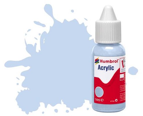 DB0044 Humbrol 14mls Acrylic No 44 Pastel Blue Matt