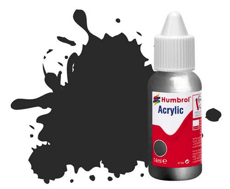 DB0053 Humbrol 14mls Acrylic No 53 Gunmetal - Metallic