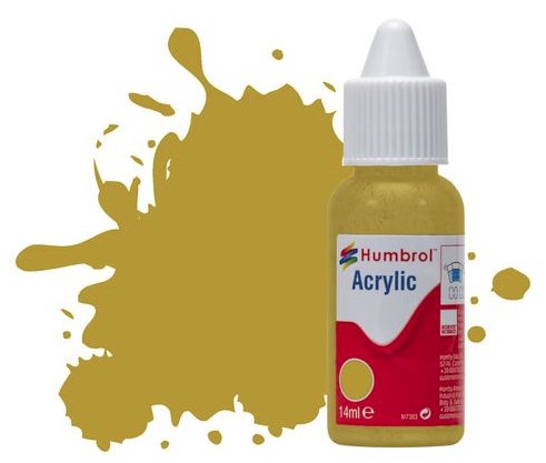 DB0083 Humbrol 14mls Acrylic No 83 Ochre  Matt