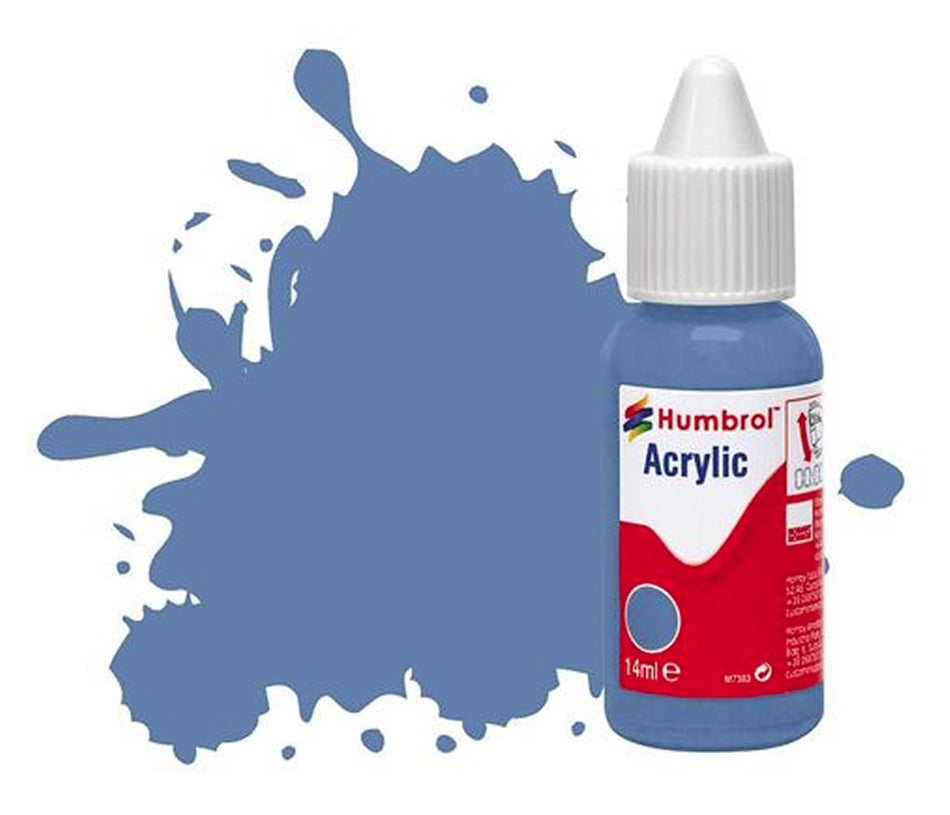 DB0109 Humbrol 14mls Acrylic No 109 WWI Blue Matt