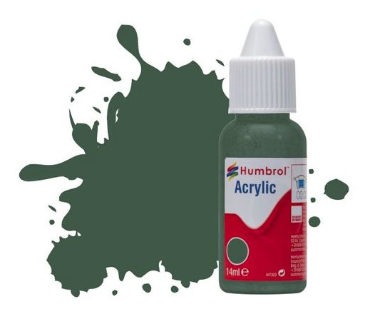 DB0116 Humbrol 14mls Acrylic No 116 US Dark Green Matt