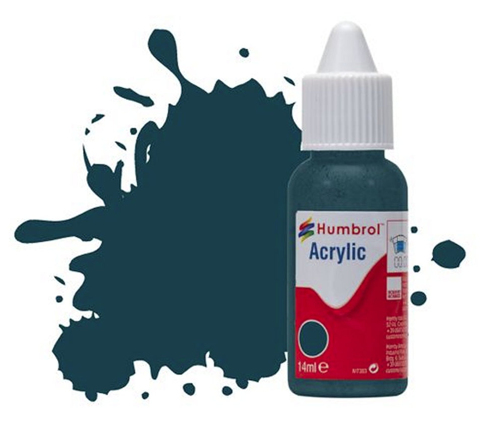 DB0230 Humbrol 14mls Acrylic No 230 PRU Blue Matt