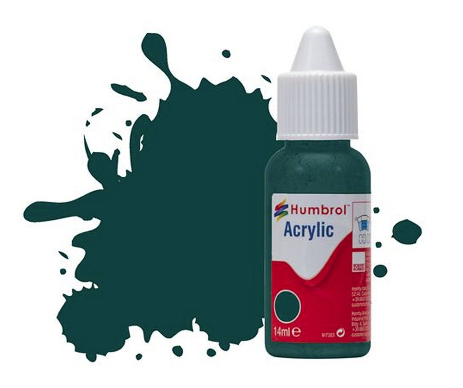 DB0239 Humbrol 14mls Acrylic No 239 Racing Green Gloss