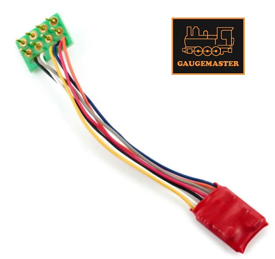 DCC92 Gaugemaster Ruby Series Small 8 Pin Decoder 2 functions
