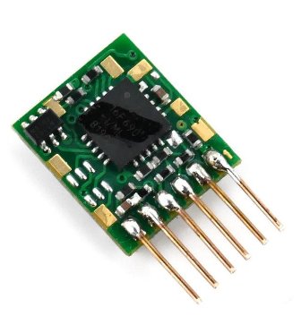 DCC93 Gaugemaster Ruby Series 2fn Small DCC 6 Pin Decoder