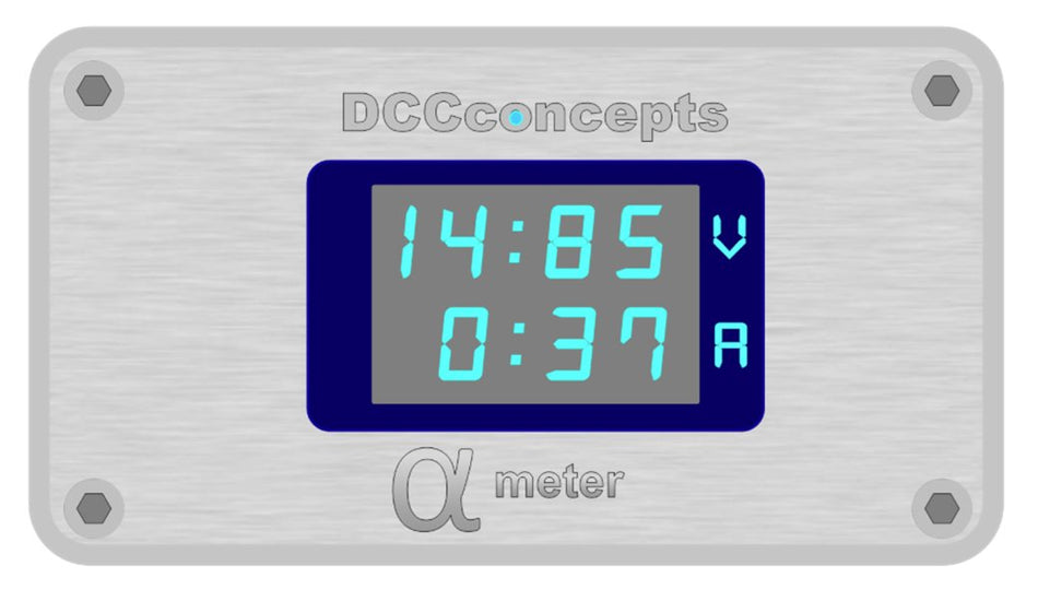 DCC-AVA.1 Layout Concepts Alpha Meter for DC or DCC