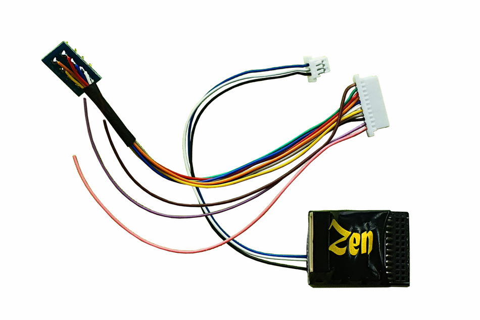 DCD-ZN218.6 DCC Concepts Zen Black 21 Pin DCC Decoder 6 fn