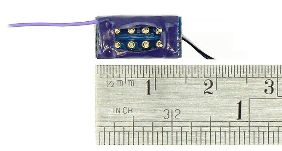 DCD-ZN8D.4 DCC Concepts Zen Blue+ Decoder: 8 Pin NANO Direct