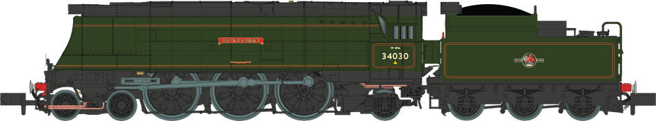 2S-034-005D Dapol West Country Steam Locomotive number 34030
