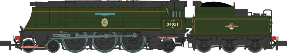 2S-034-007 Dapol Battle of Britain ‘Winston Churchill’ 34051