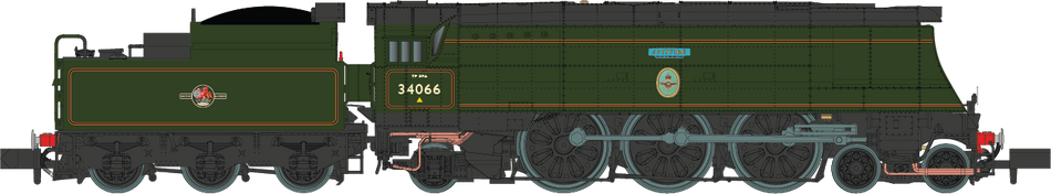 2S-034-002D Dapol Battle of Britain Steam Loco number 34066