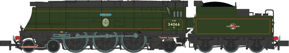 2S-034-002S Dapol Battle of Britain ‘Spitfire’ 34066 BR Green