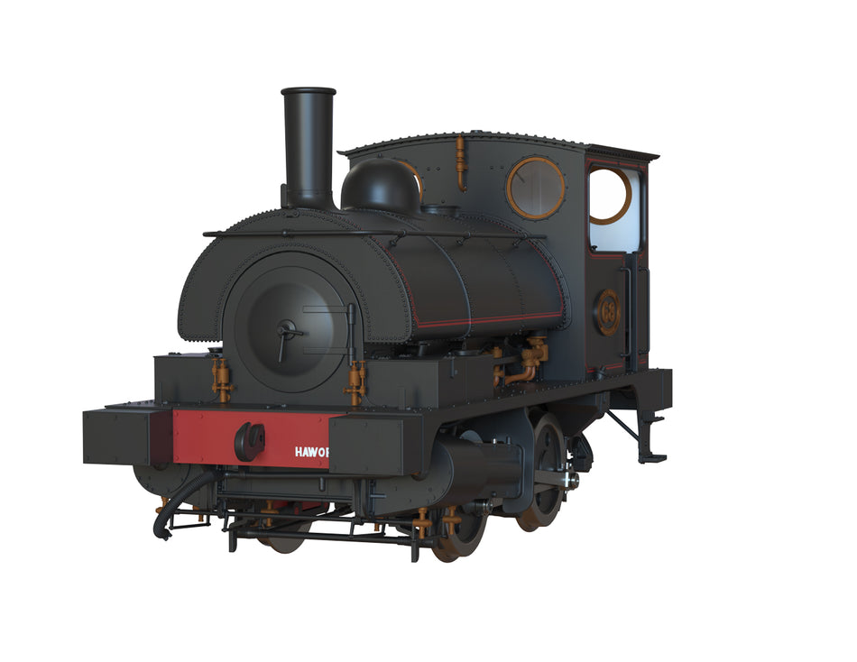 E1049S Clark Railworks L&Y Class 21 Pug No.68 L&Y Lined Black