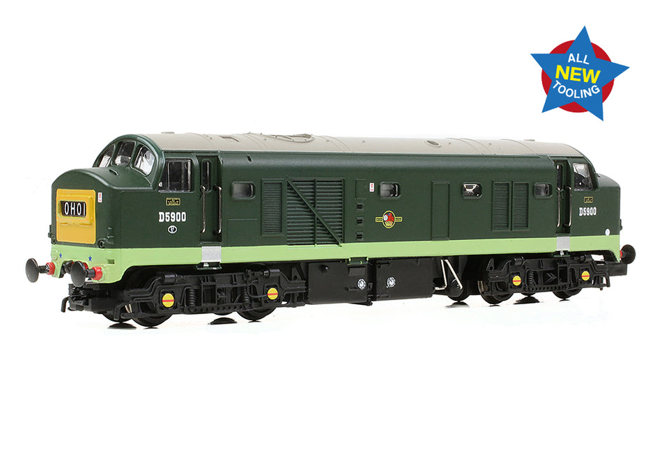 E84516 EFE Rail Class 23 'Baby Deltic' Headcode Box D5900 BR Gre