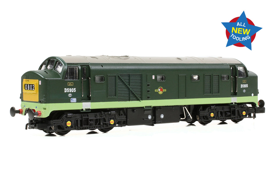 E84517 EFE Rail Class 23 'Baby Deltic' Headcode Box D5905 BR Gre