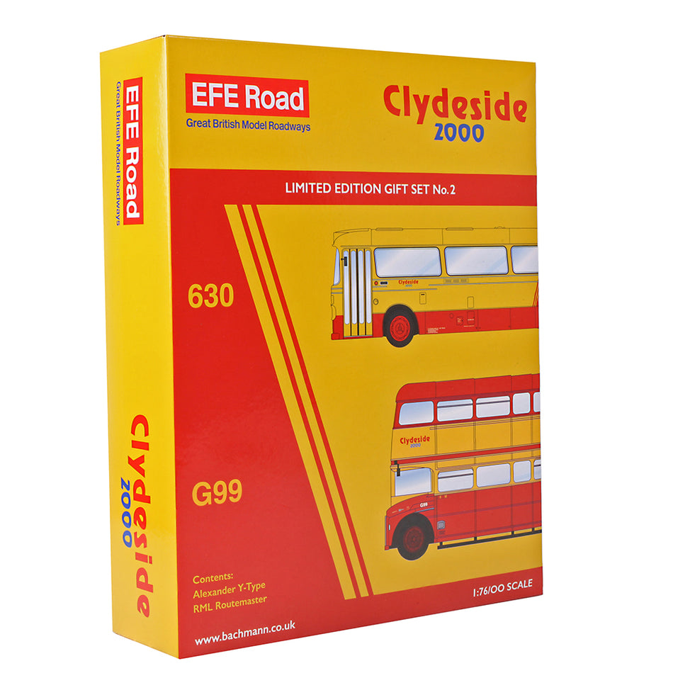 E99944 EFE Road Clydeside 2000 Y-Type and RML Gift Set