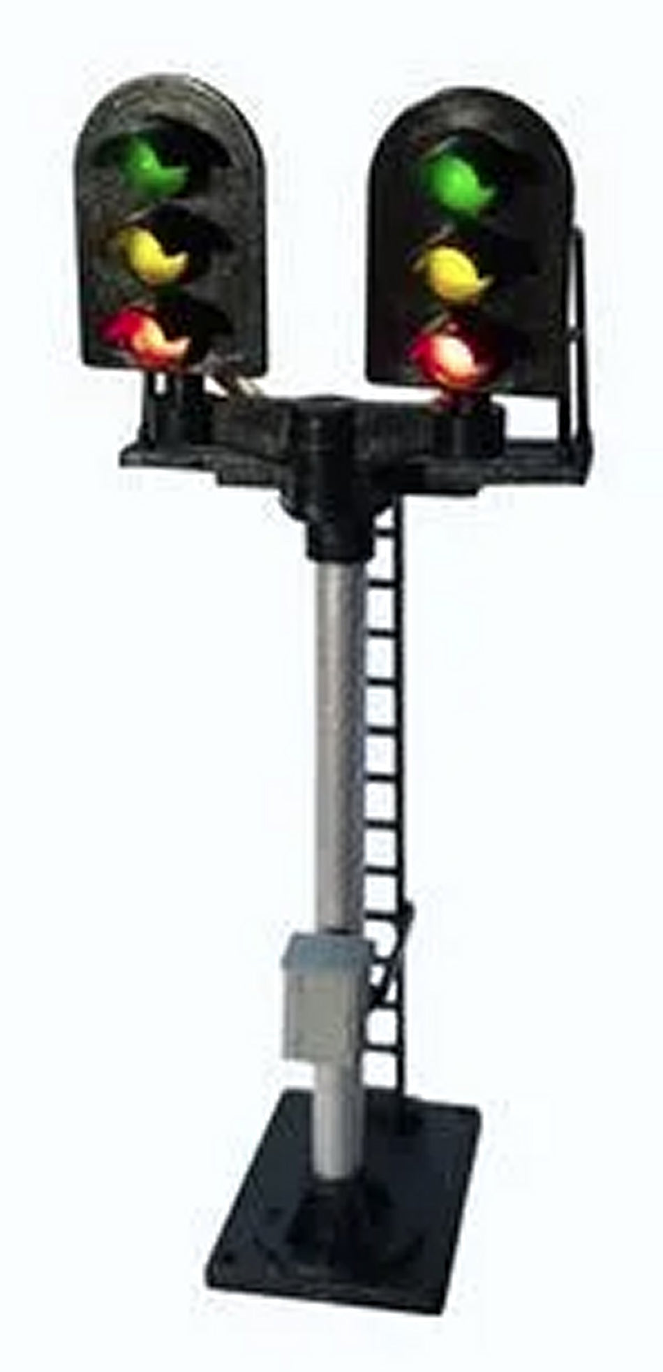 ES42 Eckon 3 Aspect Colour Light Signal T Junction Kit Round Hd