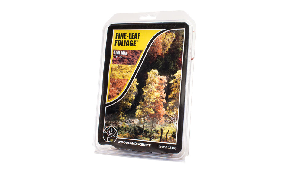 F1135 Woodland Scenics Fine-Leaf Foliage, Fall Mix