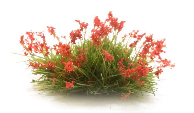 FS773 Woodland Scenics Red Flowering Tufts
