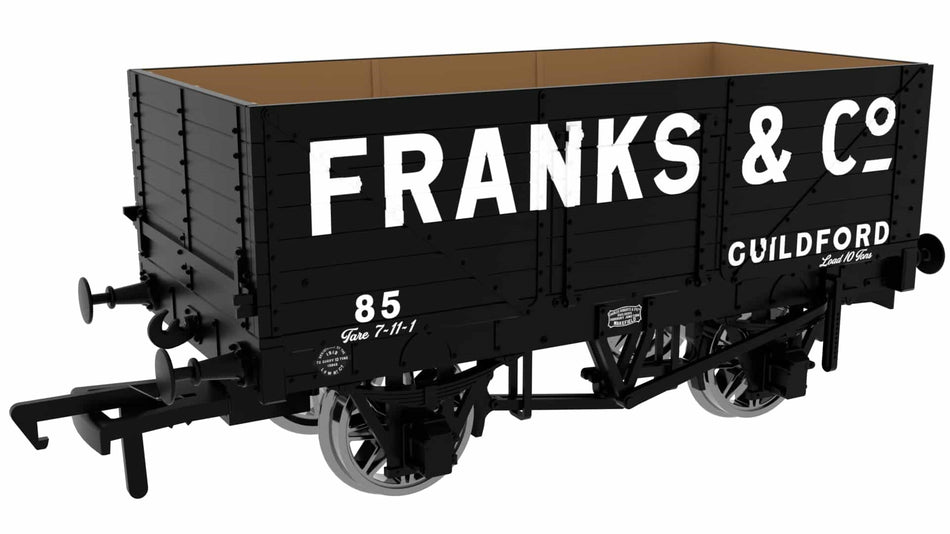 967277 Rapido 7 Plank Wagon number 85 - Franks & Co Guildford