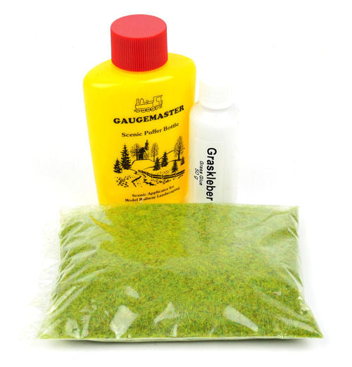GM1300 GM196 Gaugemaster Static Grass Starter Set