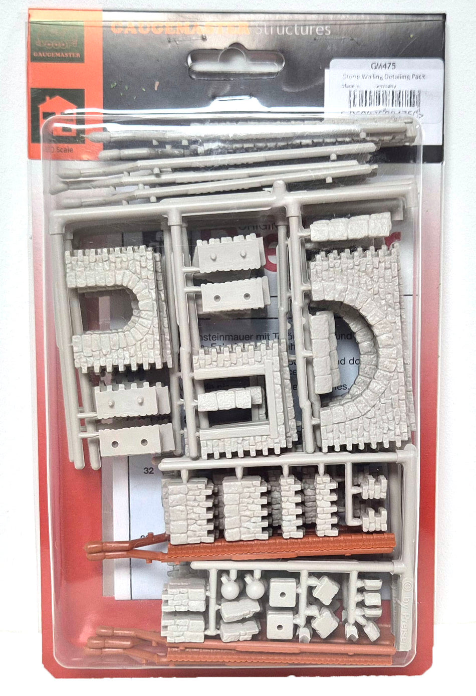 GM475 Gaugemaster Stone Walling Detailing PacK